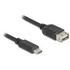 Image de DeLOCK Câble USB 2.0 USB Type-C mâle vers USB Type-A femelle 3 m