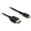 Image de DeLOCK Câble HDMI coaxial haute vitesse mâle HDMI vers micro HDMI mâle 8K 60