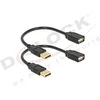 Image de DELOCK Rallonge USB 2.0 Type A/A 15cm Noir
