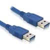 Image de DeLOCK 0.5m USB 3.0 câble USB 0,5 m USB 3.2 Gen 1 (3.1 Gen 1) USB A Bleu