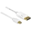 Image de DeLOCK cable mini DisplayPort St > 3,0 m blanc - 83483