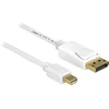 Image de DeLOCK cable mini DisplayPort St > 7,0 m blanc - 83485