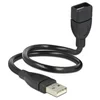 Image de DeLOCK 35cm USB 2.0 câble USB 0,35 m USB A Noir