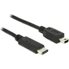 Image de DeLOCK 83603 câble USB 1 m USB C Mini-USB B Noir - Câbles USB (1 m, USB C, Mini-USB B, 2.0, Male connector / Male connector, Noir)