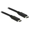 Image de DeLOCK 0.5m USB 2.0 câble USB 0,5 m USB C Noir