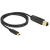 Image de DeLOCK 83675 câble USB 1 m USB 3.2 Gen 2 (3.1 Gen 2) USB C USB B Noir