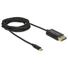 Image de DELOCK Cable USB Tipo-C Macho DISPLAYPORT Macho DP-Alt Mode 4K 60 HZ 2 M