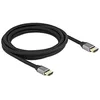 Image de Delock Câble HDMI Ultra High Speed 48 Gbps 8K 60 Hz Gris 3 m