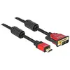 Image de Delock Câble HDMI A / DVI - 18 +1 - m / m 3,0 m