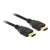 Image de DeLOCK 84713 Câble HDMI-Câble HDMI (HDMI-HDMI mâle-mâle Or Noir)