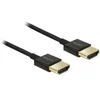 Image de DeLOCK Câble HDMI haute vitesse avec Ethernet, Prise HDMI, Câbles HDMI A mâle > HDMI A mâle 3D 4K 1,5 m slim premium