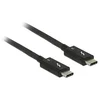 Image de DeLOCK 84847 câble USB 2 m USB 3.2 Gen 2 (3.1 Gen 2) USB C Noir