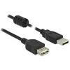 Image de DeLOCK 2m, 2xUSB 2.0-A câble USB USB 2.0 USB A Noir