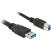 Image de DeLOCK 85067 câble USB 1,5 m USB 3.2 Gen 1 (3.1 Gen 1) USB A USB B Noir