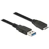 Image de DeLOCK 85071 câble USB 0,5 m USB 3.2 Gen 1 (3.1 Gen 1) USB A Micro-USB B Noir