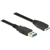 Image de DeLOCK 85072 câble USB 1 m USB 3.2 Gen 1 (3.1 Gen 1) USB A Micro-USB B Noir