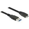 Image de DeLOCK 85074 câble USB 2 m USB 3.2 Gen 1 (3.1 Gen 1) USB A Micro-USB B Noir