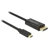 Image de DELOCK Cable USB Type-C â ¢ - DISPLAYPORT M/M (MODO DP Alt) 4K 60 HZ 3 M Negro