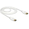 Image de DELOCK 85509 Cable DISPLAYPORT 1,5 M Blanco 4K 60HZ