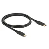 Image de DeLOCK 85531 câble USB 1 m USB 3.2 Gen 2 (3.1 Gen 2) USB C Noir