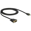 Image de Delock 85582 1 m HDMI Type A (Standard) DVI-D Câble Adaptateur Audio et Vidéo (85582)