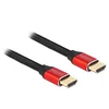 Image de Delock Câble HDMI Ultra High Speed 48 Gbps 8K 60 Hz Rouge 0,5 m