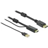 Image de DeLOCK Câble HDMI vers DisplayPort 4K 30 Hz 1 m