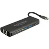 Image de DeLOCK 87721 hub & concentrateur USB 3.2 Gen 1 (3.1 Gen 1) Type-A Noir