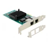 Image de PCI Express x1 Card 2 x RJ45 Gigabit LAN i350, Carte réseau