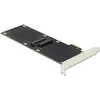 Image de DeLOCK 90348 carte et adaptateur d'interfaces SATA Interne - Cartes et adaptateurs d'interfaces (PCIe, SATA, PCIe 2.0, 6 Gbit/s, Windows 10,Windows 7,Windows 8,Windows 8.1, 120 mm)