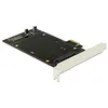Image de DeLOCK 90349 carte et adaptateur d'interfaces SATA Interne - Cartes et adaptateurs d'interfaces (PCIe, SATA, PCIe 2.0, Windows 10,Windows 7,Windows 8,Windows 8.1, 120 mm, 150 mm)