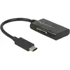 Image de 91740 lecteur de carte mémoire USB 3.2 Gen 1 (3.1 Gen 1) Type-C Noir