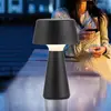 Image de JUST LIGHT. GmbH JUST LIGHT. Lampe de table LED rechargeable Abera noir Plastique IP54