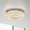 Image de JUST LIGHT. GmbH JUST LIGHT. Plafonnier LED Kulunka, fer, verre cristal