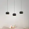 Image de JUST LIGHT. GmbH JUST LIGHT. Suspension LED Ballini, noir, à 3 lampes, interrupteur