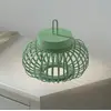 Image de JUST LIGHT. GmbH JUST LIGHT. Lampe de table LED rechargeable Akuba, vert, 22 cm, bambou