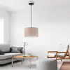 Image de JUST LIGHT. GmbH JUST LIGHT. Suspension Green Duro, textile, beige