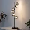 Image de SCHÖNER WOHNEN-Kollektion Schöner Wohnen lampe à poser Dubai, verre fumé, à 6 lampes, G9