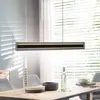 Image de SCHÖNER WOHNEN suspension LED Lena, noire, intensité variable, Lift
