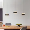 Image de Schöner Wohnen suspension LED Elmo, noire, à 3 lampes, 3000 K