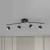 Image de JUST LIGHT. GmbH JUST LIGHT. spot pour plafond LED Jarik, à 4 lampes, noir, 3 000 K