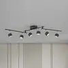 Image de JUST LIGHT. GmbH JUST LIGHT. Spot pour plafond LED Jarik, à 6 lampes, noir, 3 000 K