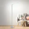 Image de JUST LIGHT. GmbH Lampadaire LED Dawda avec variateur, acier
