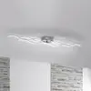 Image de JUST LIGHT. GmbH Plafonnier LED Wave 3 000 K 139,5x16 cm acier