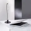 Image de JUST LIGHT. GmbH Lampe de table LED Wave 3 000 K 30 cm noire