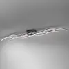Image de JUST LIGHT. GmbH Plafonnier LED Wave 3 000 K 137,5x16 cm noir