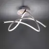 Image de JUST LIGHT. GmbH Plafonnier LED aux courbes dynamiques Violetta