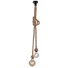 Image de 15482 18 Suspension rétro en corde pour éclairage de chambre