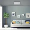 Image de JUST LIGHT. GmbH Plafonnier LED Sparkle CCT dim acier 45x45 cm