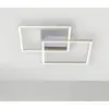 Image de JUST LIGHT. GmbH Plafonnier LED Iven, acier, 35,9 x 35,9 cm